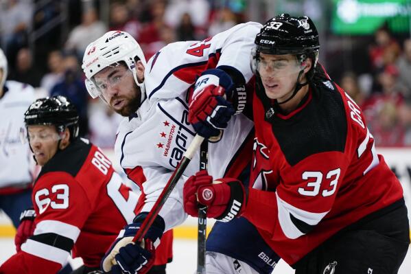 Capitals Sprong has goal assist in 4 1 win over Devils AP News